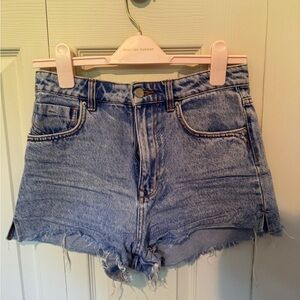 High rise denim Zara shorts size 4